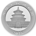 obverse of chinese panda coin