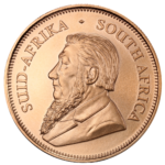 obverse of  south african krugerrand