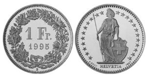 swiss franc coin