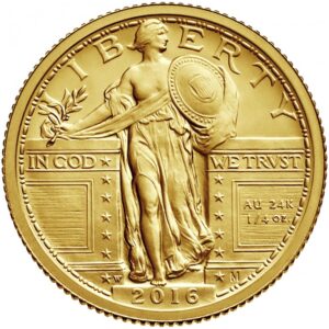 2016 standing liberty centennial gold coin