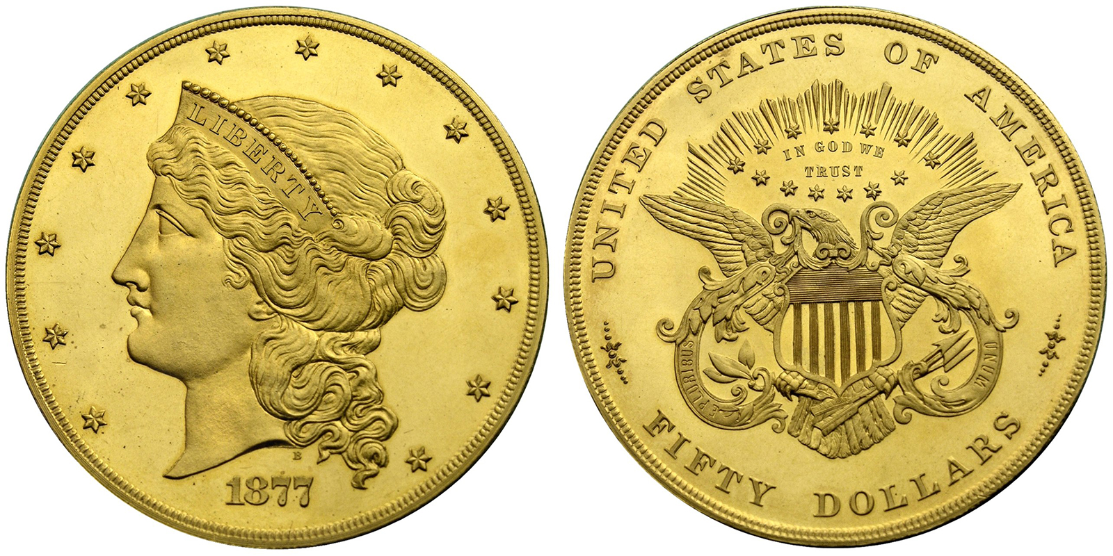 half union 50-dollar gold coin